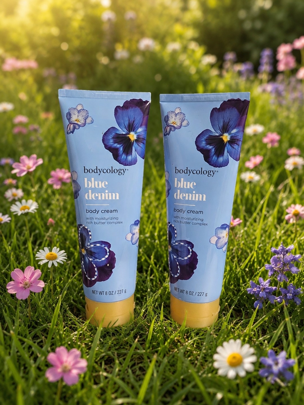 Bodycology Blue Denim Body Cream Lotion - set Of 2